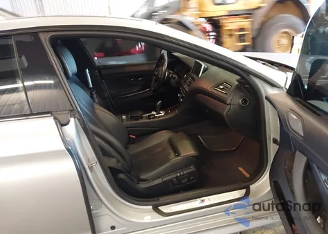 2015 BMW 640I Gran Coupe from USA, damaged, VIN WBA6A0C51FGB53694